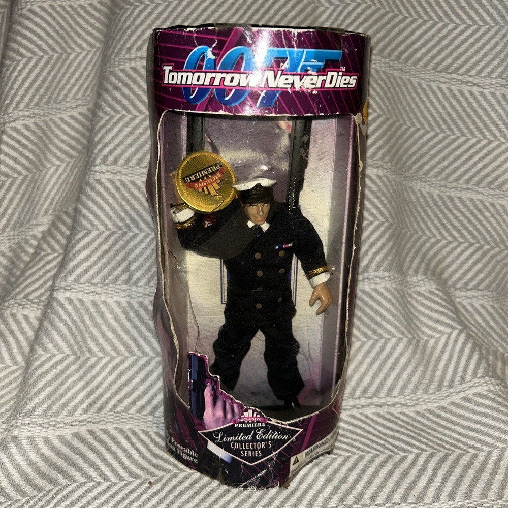 James Bond 007 Action Figure Tomorrow Never Dies Limited Edition Vintage 1997 E4